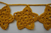 Handmade crochet garland, natural cotton, home decor, festivals, celebrations
