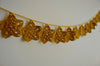 Handmade crochet garland, natural cotton, home decor, festivals, celebrations