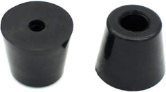GVFM 18 Round Rubber Feet with 304 Stainless Steel Screws and Stainless Steel Washer (D19 x 16 x H15 mm), Soft But Not Slip, BPA Free, Perfect Grips for Furniture, Electronics & Appliances!