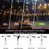 Outdoor String Lights LED 100FT Commercial Grade Heavy Duty Light String Lights