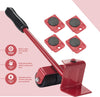 Primo Supply Furniture Appliances Mover Glider Lifter Slider Roller Logistics Helper Tool Set System - Heavy Duty and Durable | Make Moving Rearranging Safe Convenient and Easy