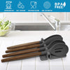 Silicone Utensil Rest with Drip Pad for Multiple Utensils, Heat-Resistant, BPA-Free Spoon Rest & Spoon Holder for Stove Top, Kitchen Utensil Holder for Spoons, Ladles, Tongs & More - by Zulay