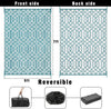 Outdoor Rug 5x7 Ft for Patios Reversible Mats Outdoor Camping Rugs Plastic Straw Rug RV Patio Mat