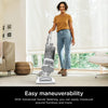 Shark NV356E 31 Navigator Lift-Away Professional Upright Vacuum with Swivel Steering, HEPA Filter, XL Dust Cup, Pet Power, Dusting Brush, and Crevice Tool, Perfect for Pet Hair, White/Silver