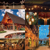 Outdoor String Lights LED 100FT Commercial Grade Heavy Duty Light String Lights
