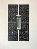 Asma Ul Husna 99 Names of Allah Kufic Islamic Wall Art, Asmaul Husna Acrylic and Wood Wall Art, Islamic Home Decor, Ramadan,Muslim Eid Gifts