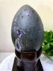 43.56LB Raw Amethyst Egg/Cathedral Amethyst/Anxiety relief/Stunnign Quartz & Amethyst Stone Egg Geode/Interior Design Home Decor 6.17JDQS