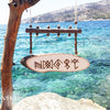Viking Home Protection Amulet - Norse Runes Wall Plaque - Bindrune Home Decor - Combined Runes for Family Protection Wall Decor - Hanging